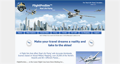Desktop Screenshot of flightprosim.com