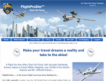 Tablet Screenshot of flightprosim.com